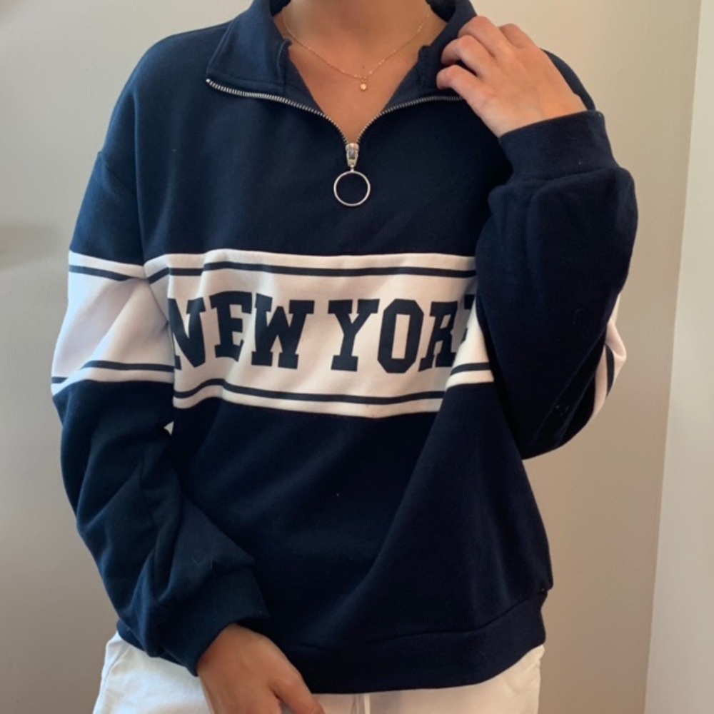 Brandy Melville inspired 1/4 zip